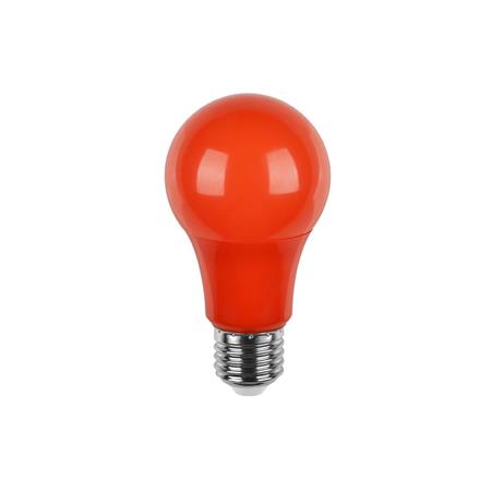 LED BULBO E27 5W ROSSO