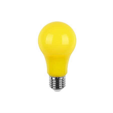 LED BULBO E27 5W GIALLO