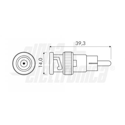 ADATTATORE SPINA BNC-SPINA RCA