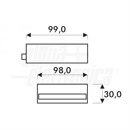 ALIMENTATORE X LED 12V 75W 6A