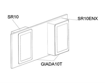 GIOVE DIFFUSORE 30W 8ohm QUADRATA   DA INCASSO